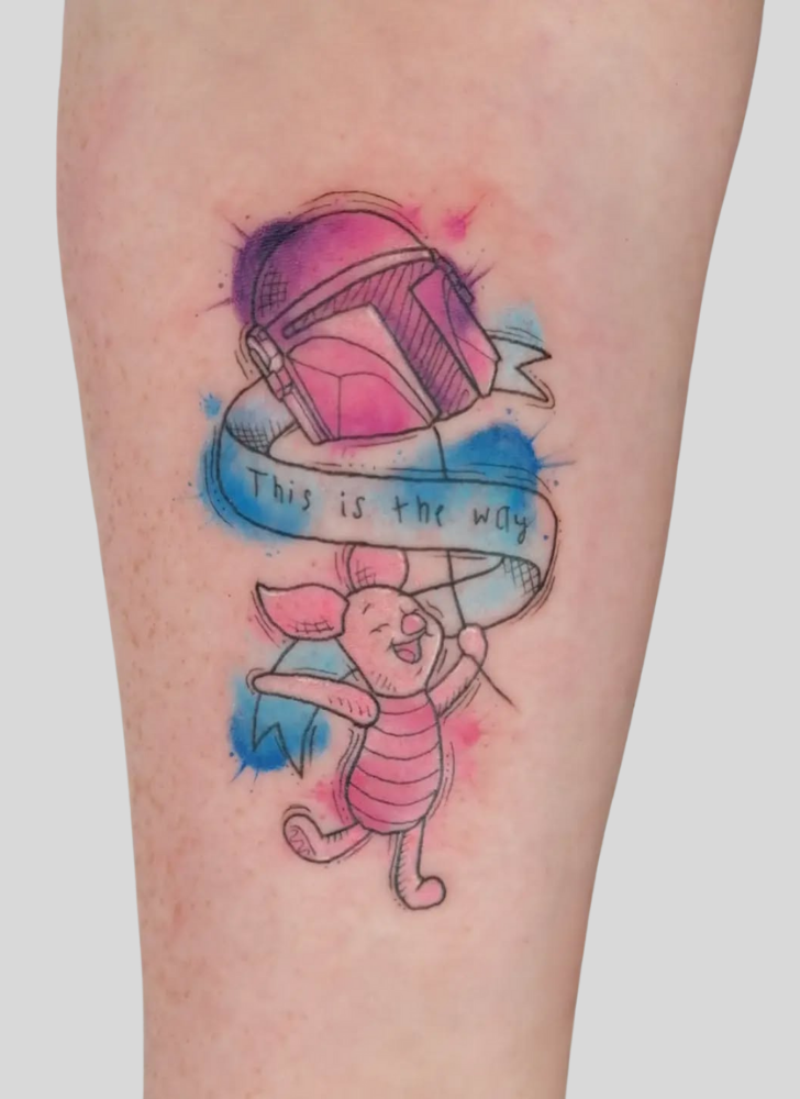 Piglet Tattoo Snapshot