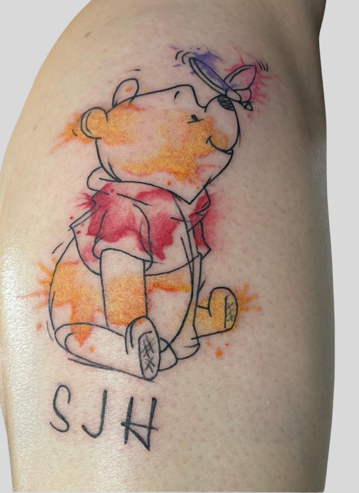 Pooh Tattoo Photos