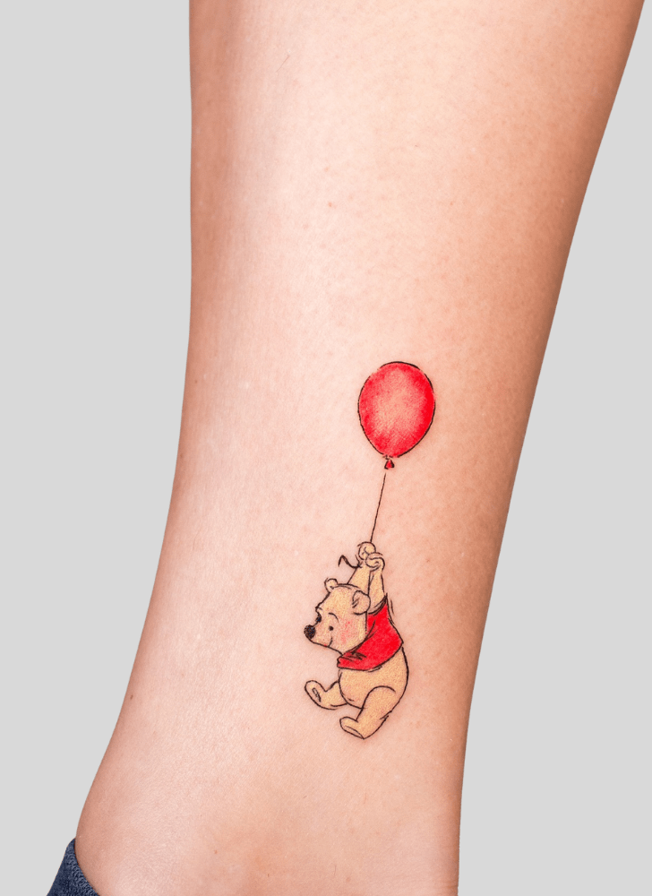 Pooh Tattoo Portrait