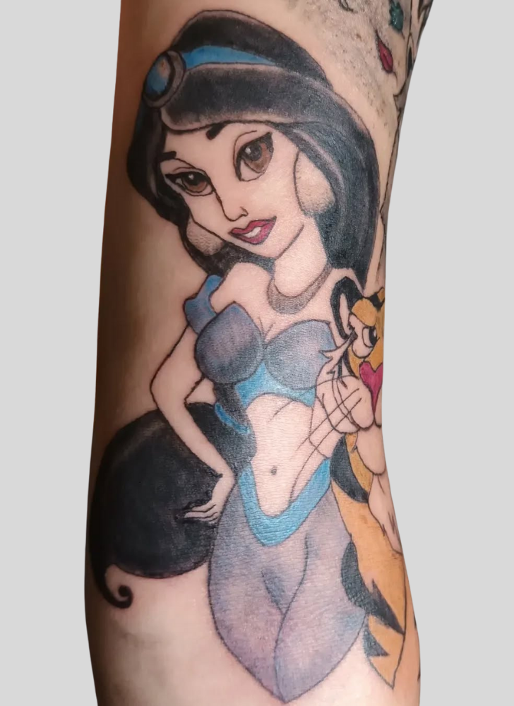 Princess Jasmine Tattoo Picture