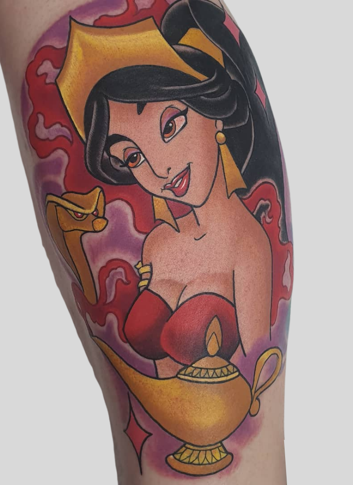Princess Jasmine Tattoo Photo