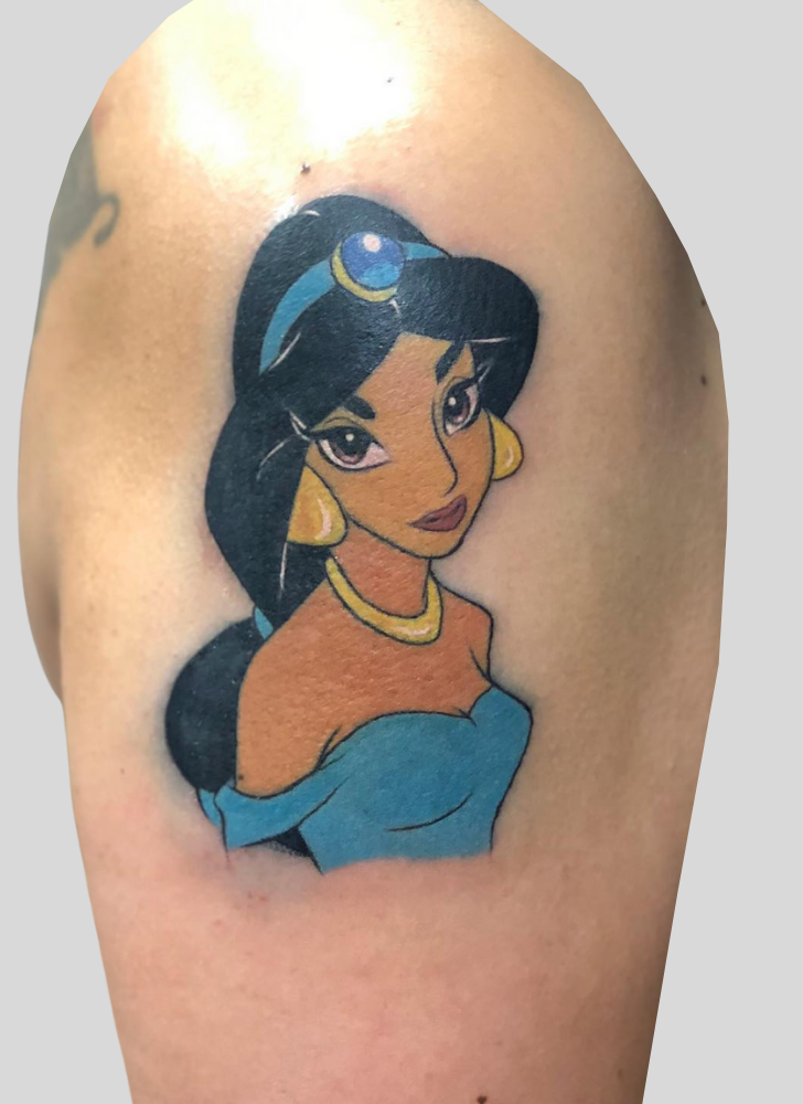 Princess Jasmine Tattoo Photograph