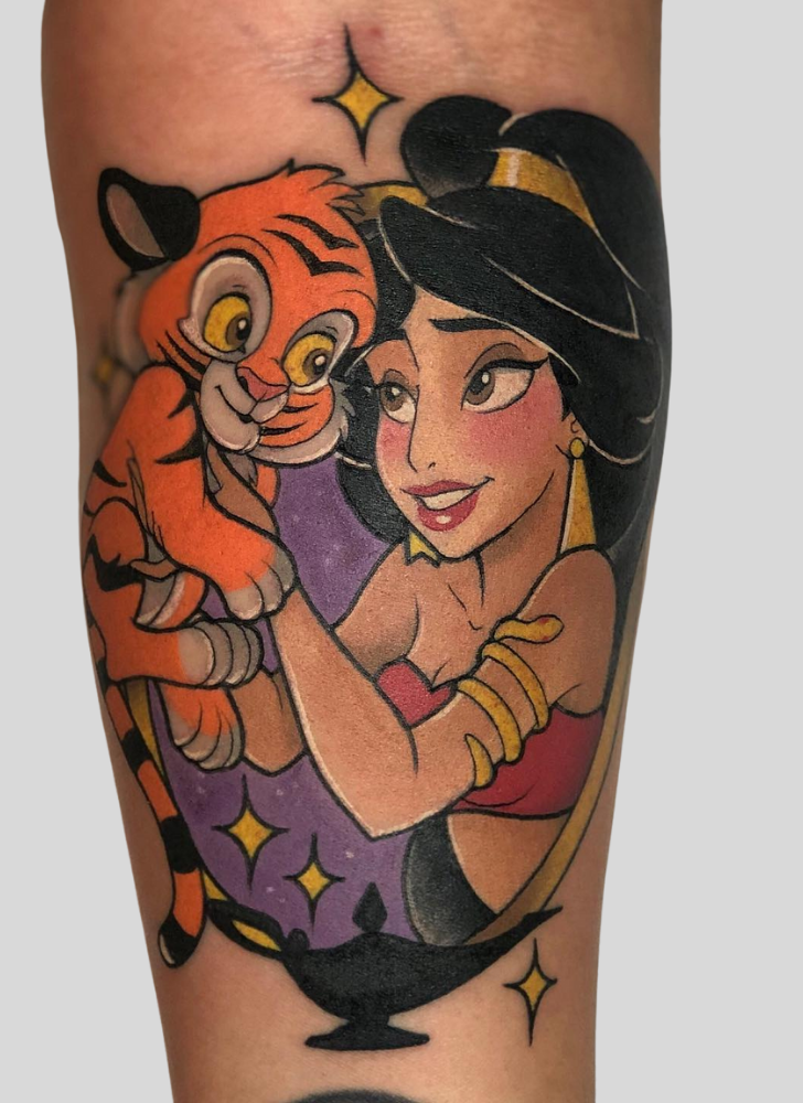 Princess Jasmine Tattoo Ink