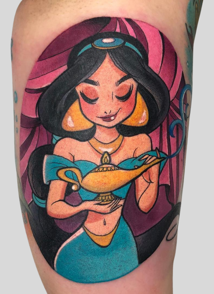 Princess Jasmine Tattoo Snapshot