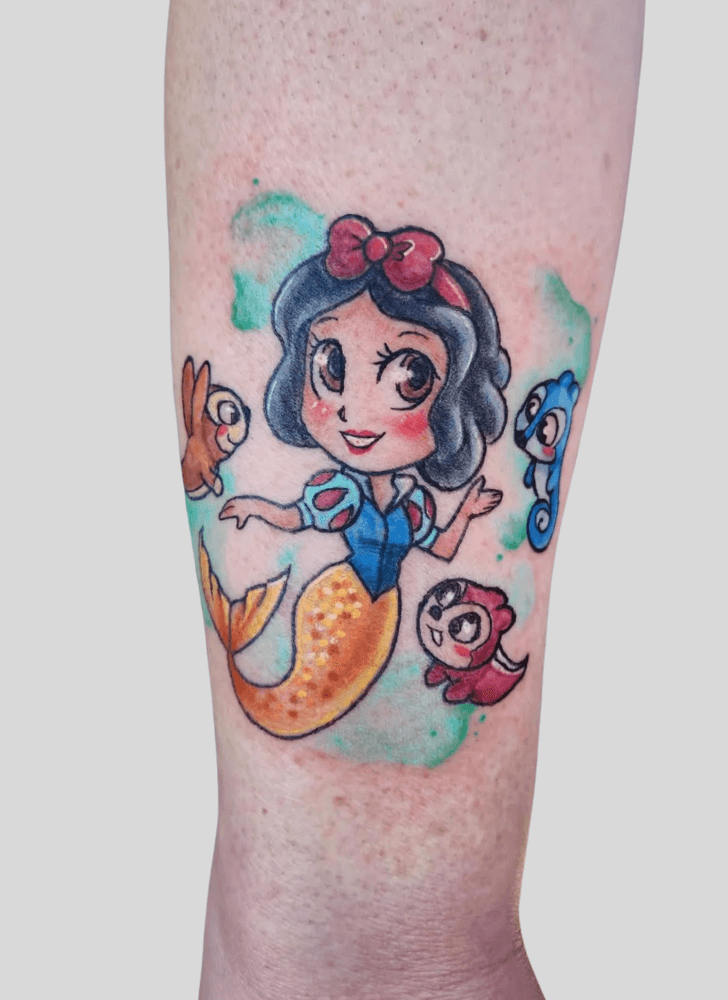 Snow White Tattoo Portrait