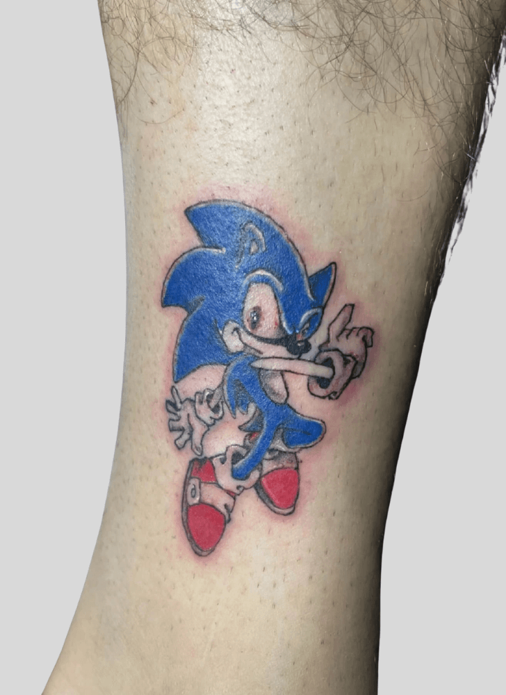 Sonic Tattoo Design Image