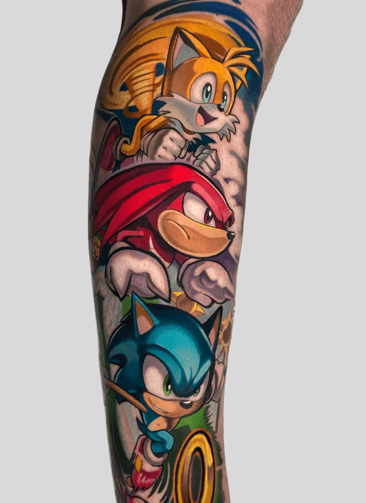 Sonic Tattoo Picture