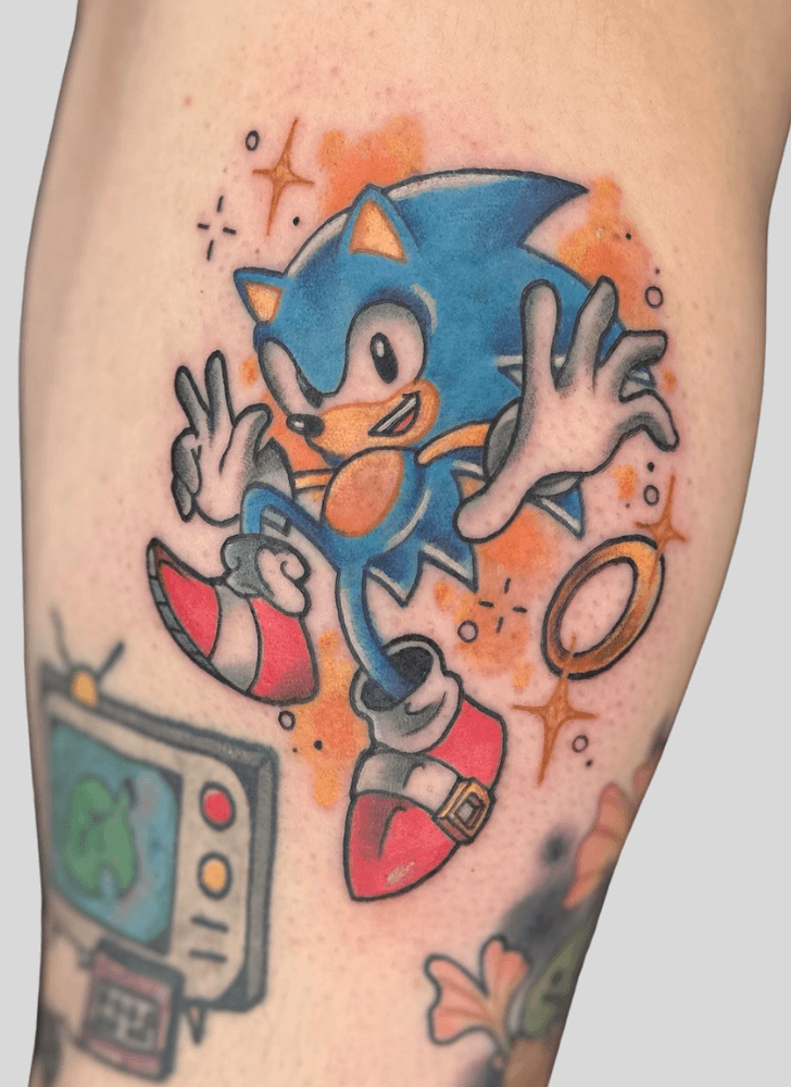 Sonic Tattoo Figure