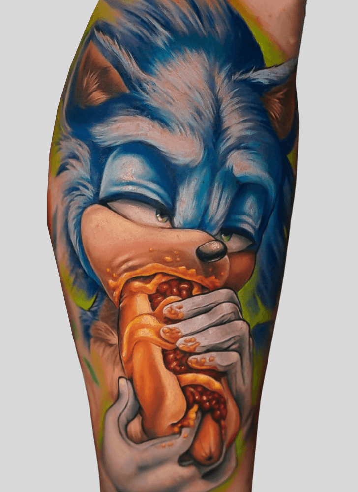 Sonic Tattoo Portrait
