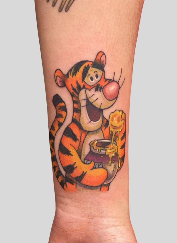 Tigger Tattoo Figure