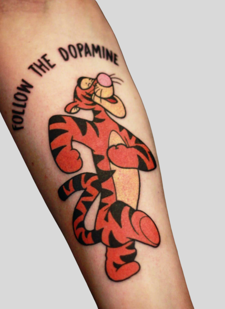 Tigger Tattoo Portrait