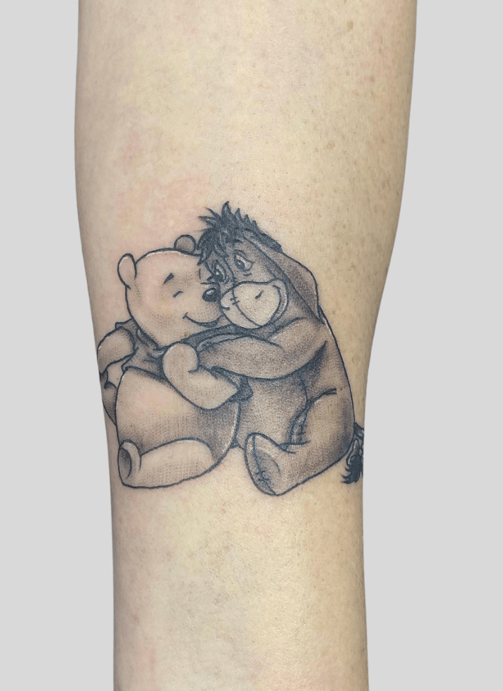 Winnie the Pooh Tattoo Design Image