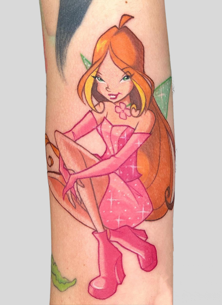 Winx Club Tattoo Portrait