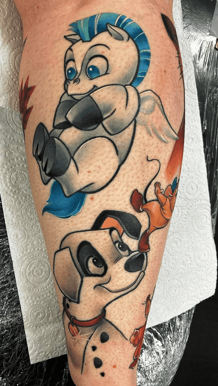 101 Dalmatians Tattoo Figure