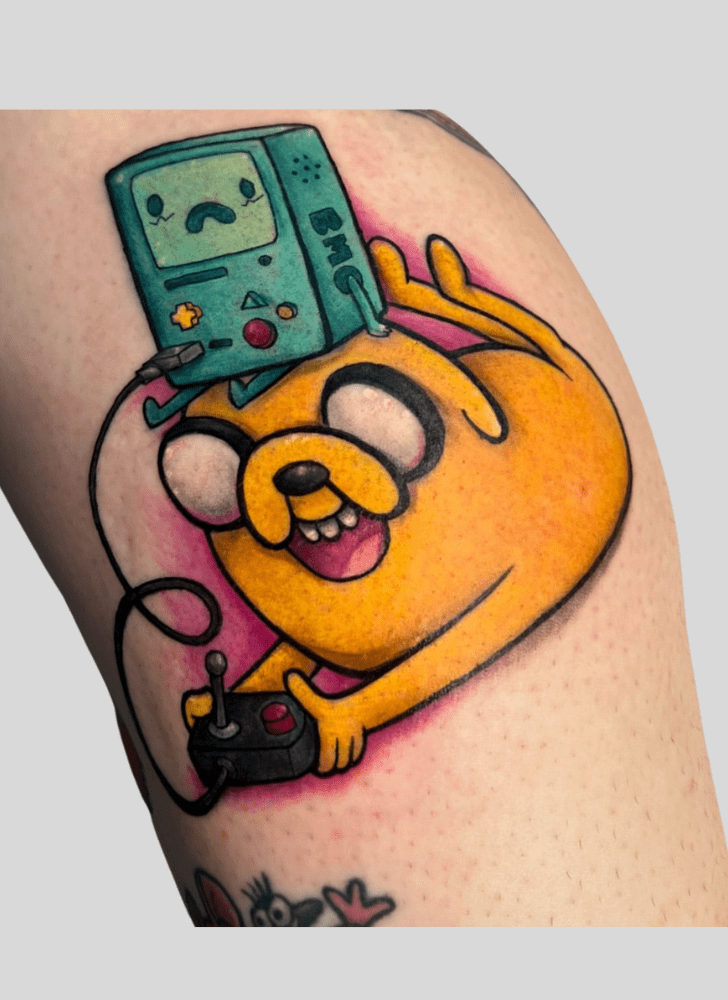 Adventure Time Tattoo Photograph