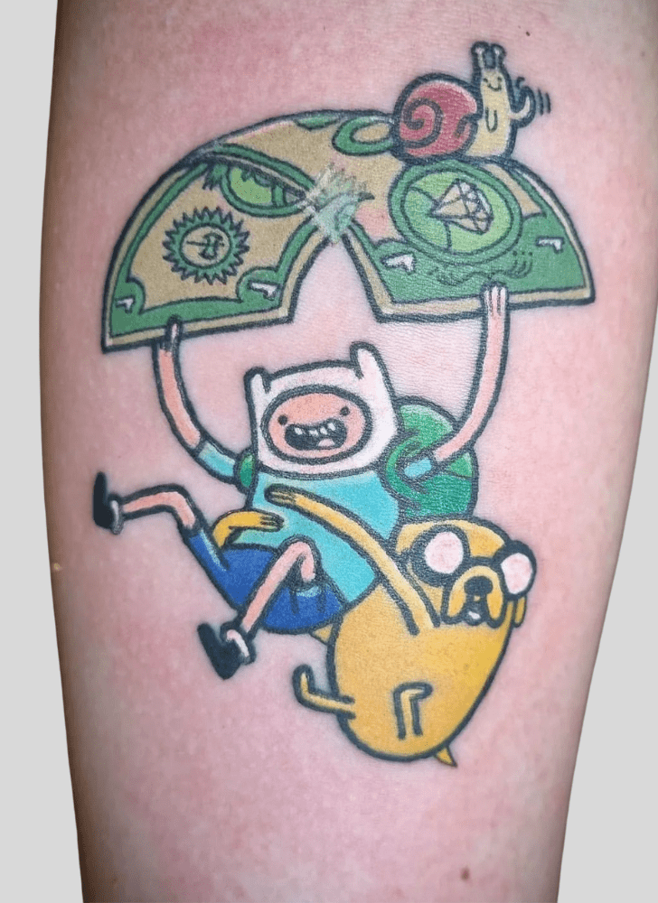 Adventure Time Tattoo Portrait