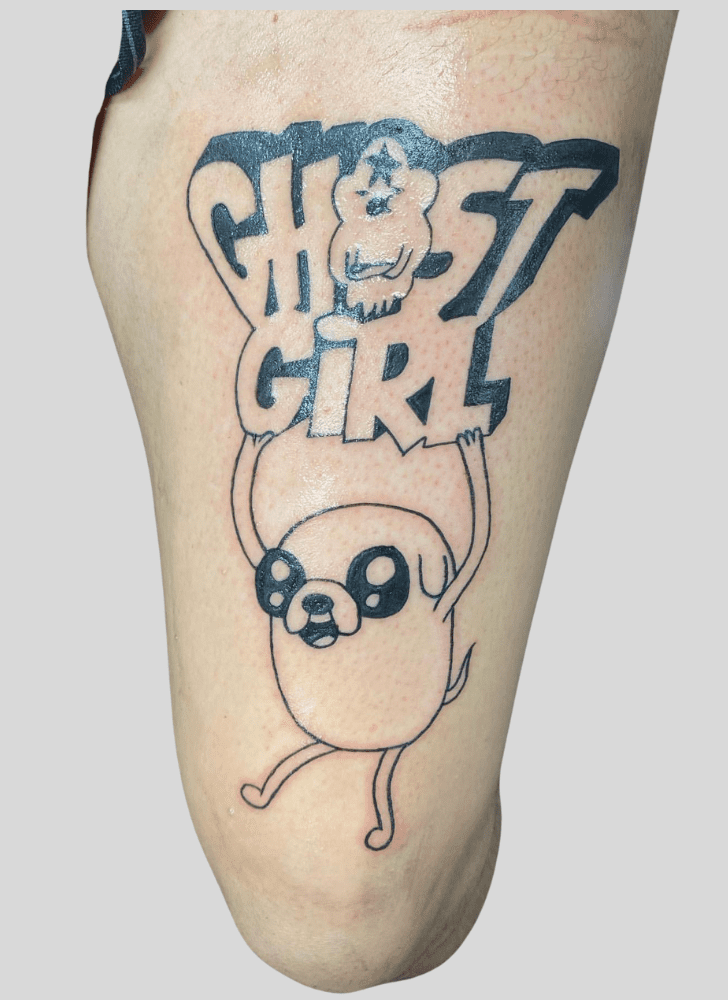 Adventure Time Tattoo Figure