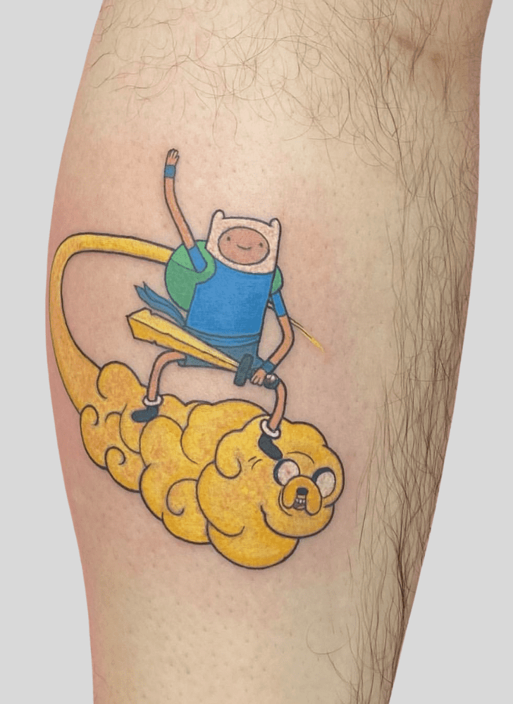 Adventure Time Tattoo Photograph