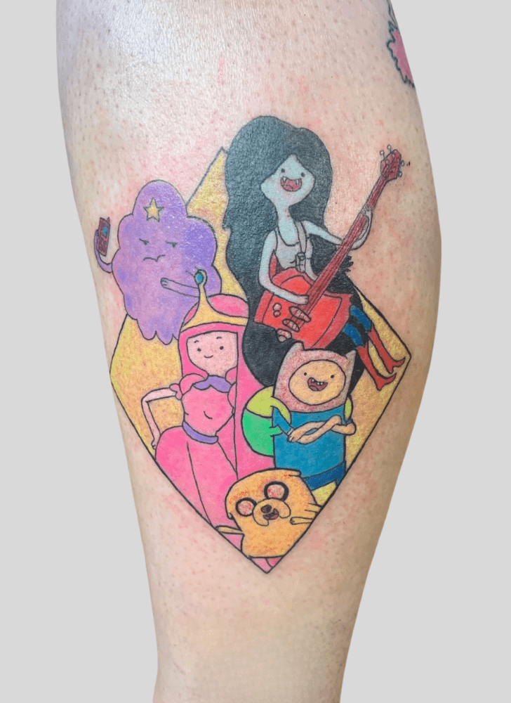 Adventure Time Tattoo Photo