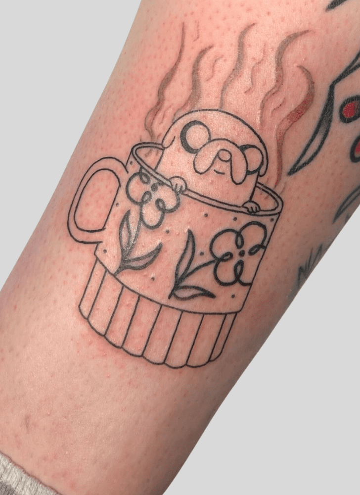 Adventure Time Tattoo Figure