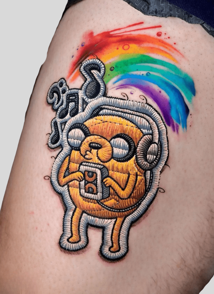 Adventure Time Tattoo Photograph