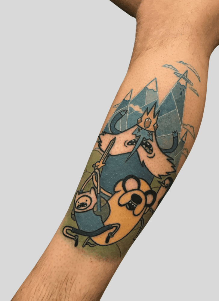 Adventure Time Tattoo Snapshot