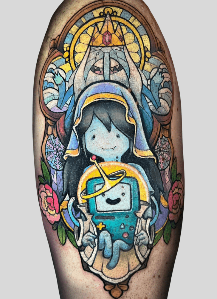 Adventure Time Tattoo Photograph