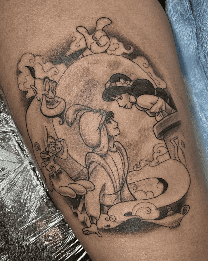 Aladdin Tattoo Shot