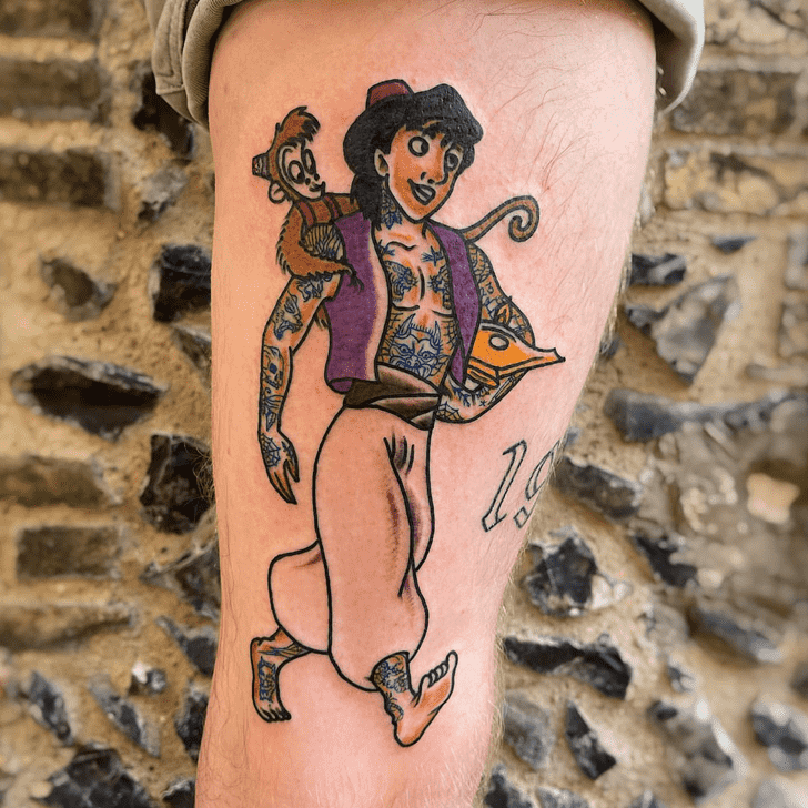 Aladdin Tattoo Design Image