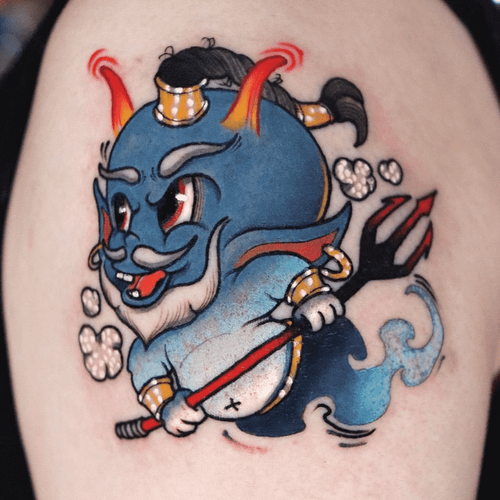 Aladdin Tattoo Figure