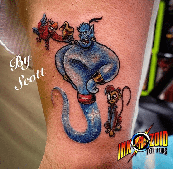 Aladdin Tattoo Photograph