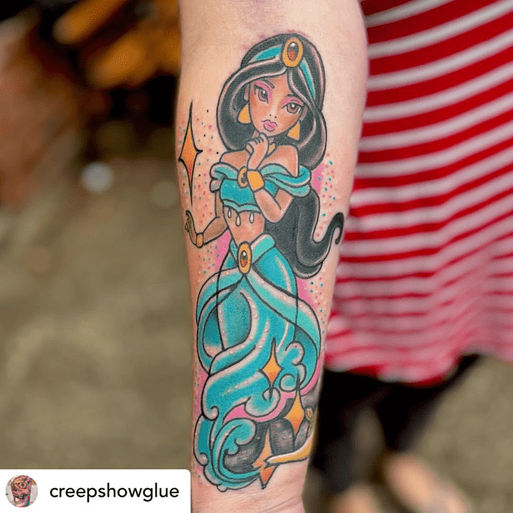 Aladdin Tattoo Portrait