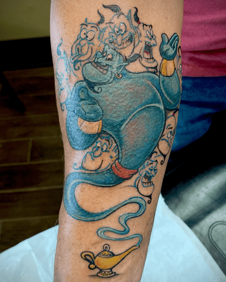 Aladdin Tattoo Shot