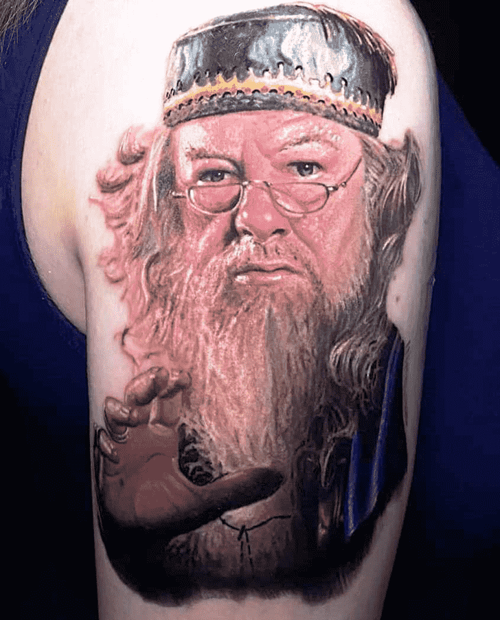 Albus Dumbledore Tattoo Photos