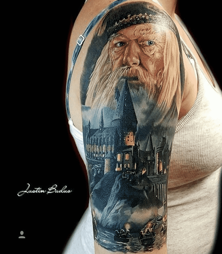 Albus Dumbledore Tattoo Photo