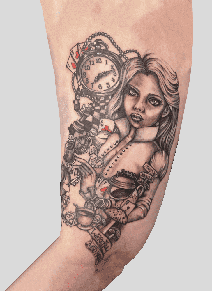 Alice In Wonderland Tattoo Photos