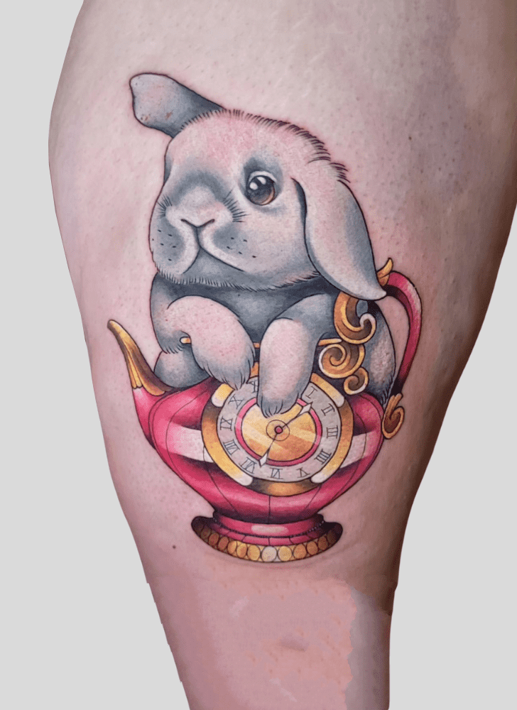 Alice In Wonderland Tattoo Design Image