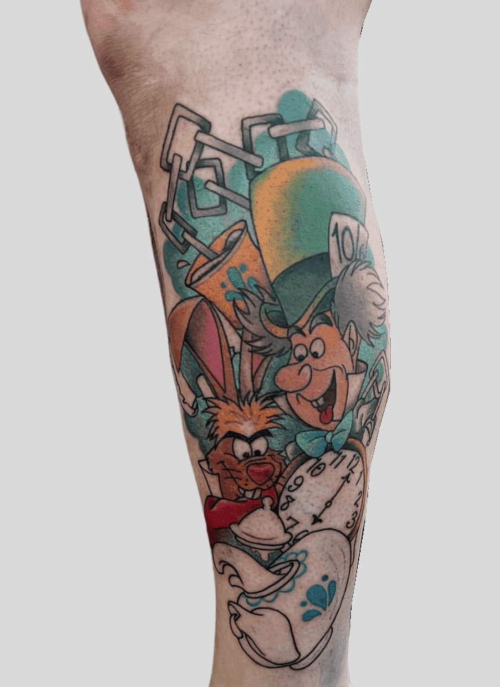 Alice In Wonderland Tattoo Picture