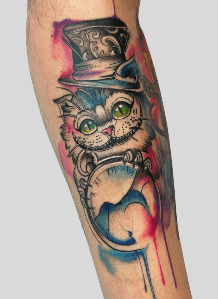 Alice In Wonderland Tattoo Photo