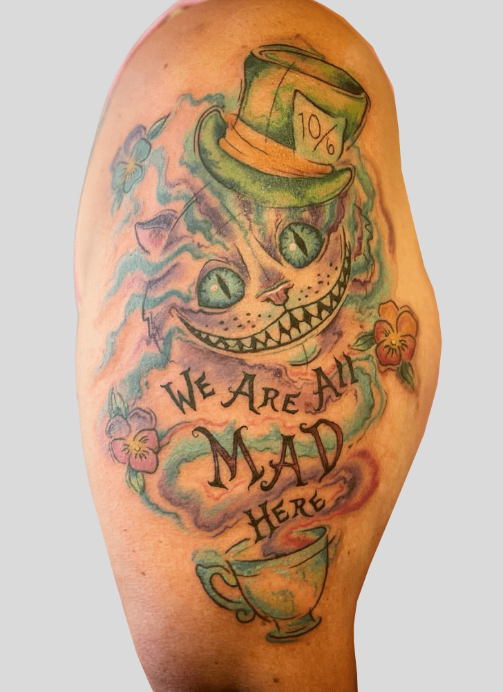 Alice In Wonderland Tattoo Photograph