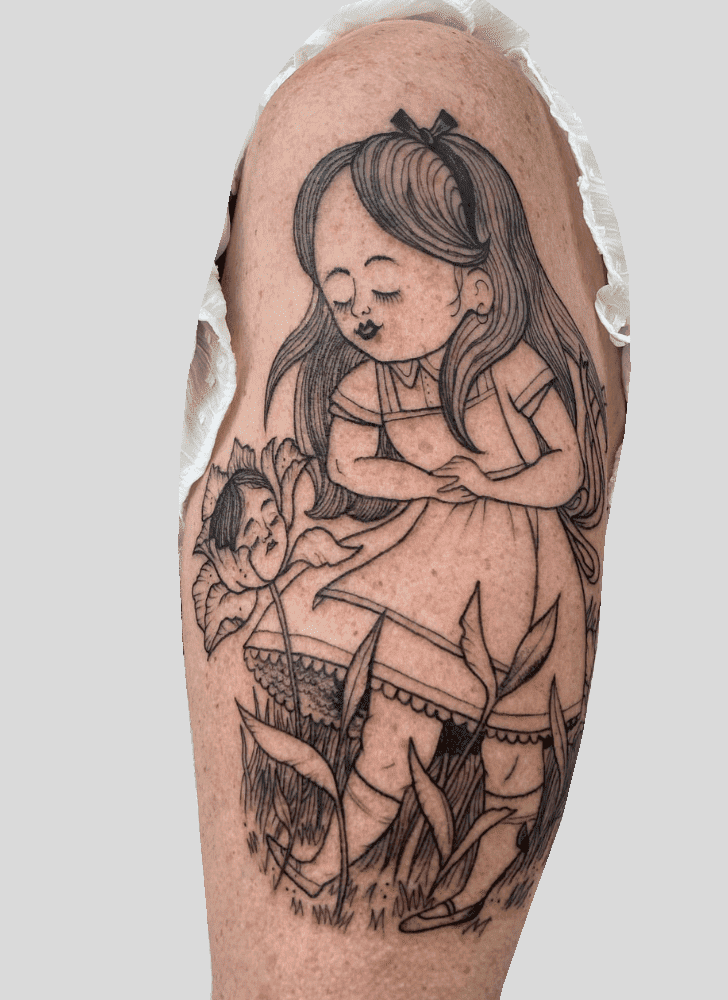 Alice In Wonderland Tattoo Ink