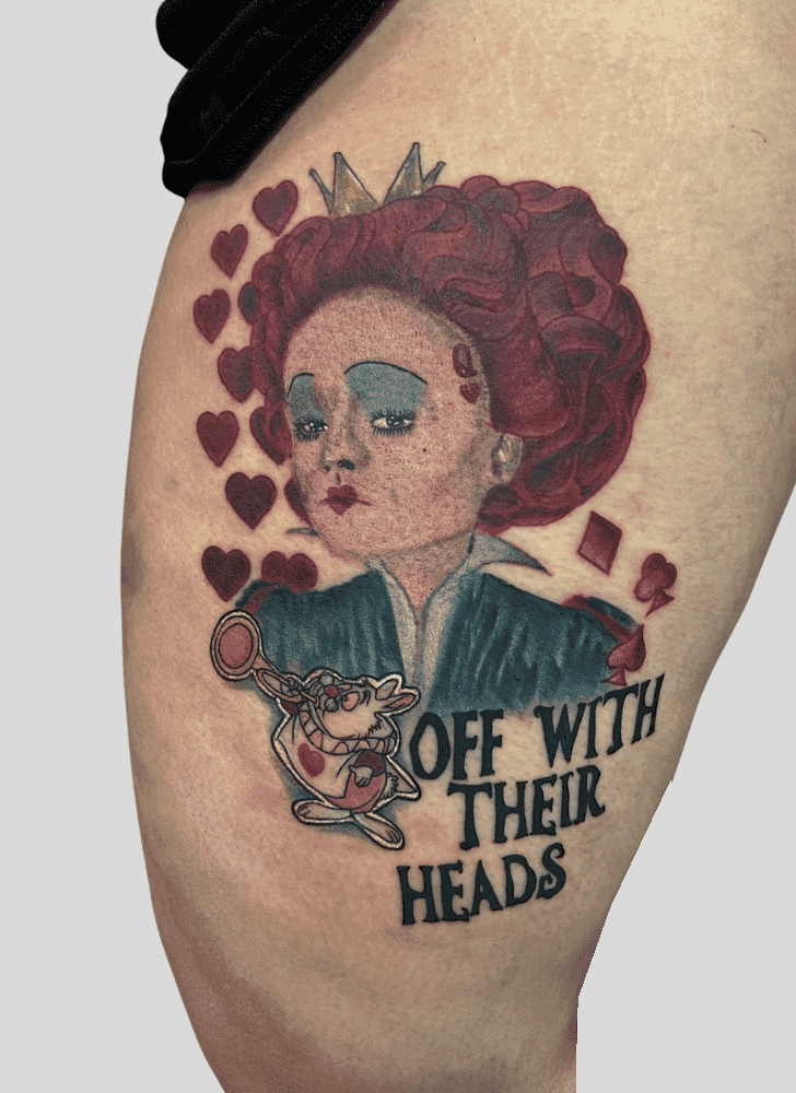 Alice In Wonderland Tattoo Picture