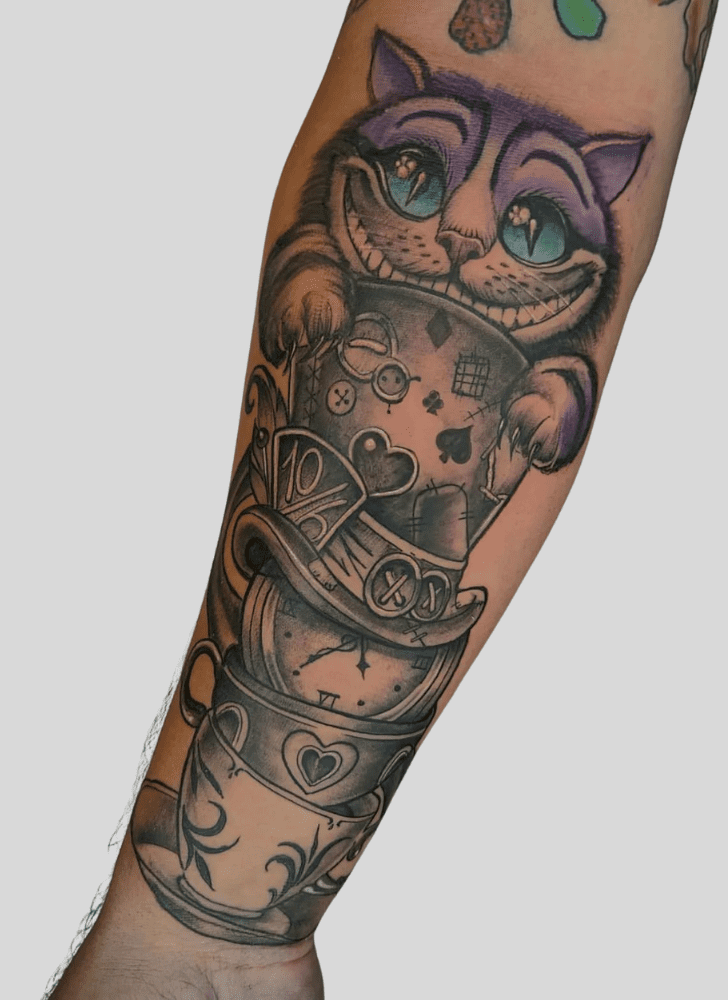 Alice In Wonderland Tattoo Photo