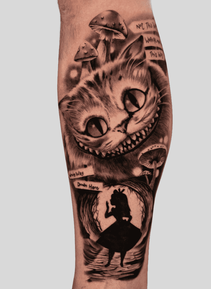 Alice In Wonderland Tattoo Ink