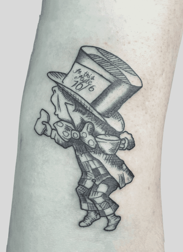 Alice In Wonderland Tattoo Shot