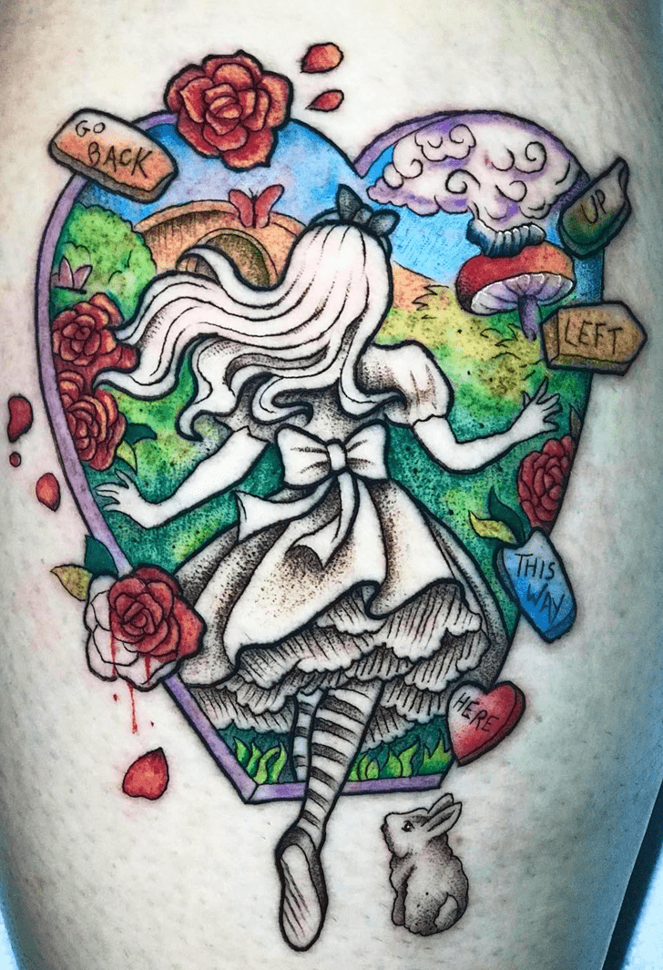 Alice Tattoo Figure