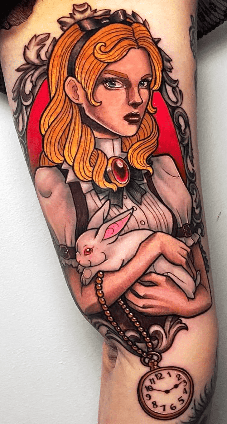 Alice Tattoo Portrait