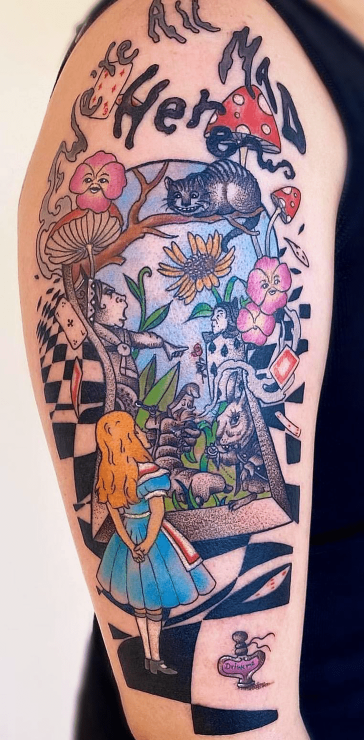 Alice Tattoo Shot