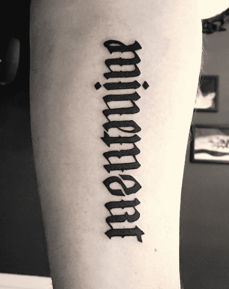 Ambigram Tattoo Picture