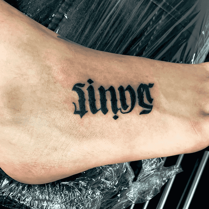 Ambigram Tattoo Picture